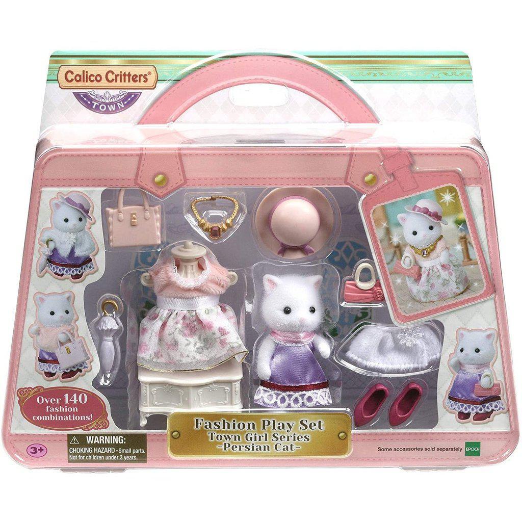 Town Series Girl - Persian Cat Fashion Playset-Calico Critters-The Red Balloon Toy Store