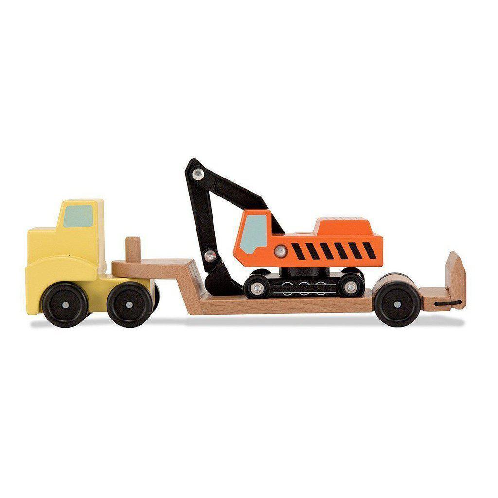 Trailer & Excavator-Melissa & Doug-The Red Balloon Toy Store