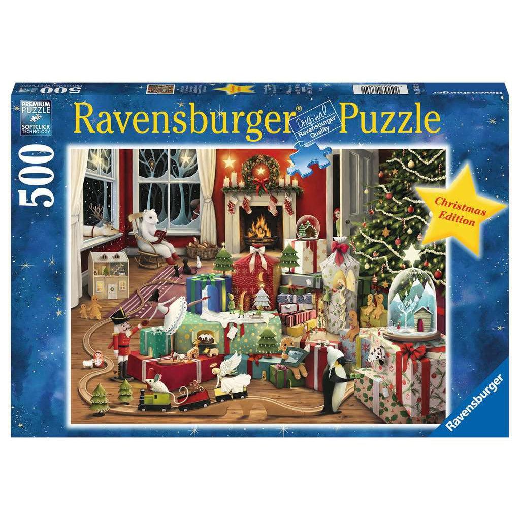 White Christmas 500pc-Ravensburger-The Red Balloon Toy Store