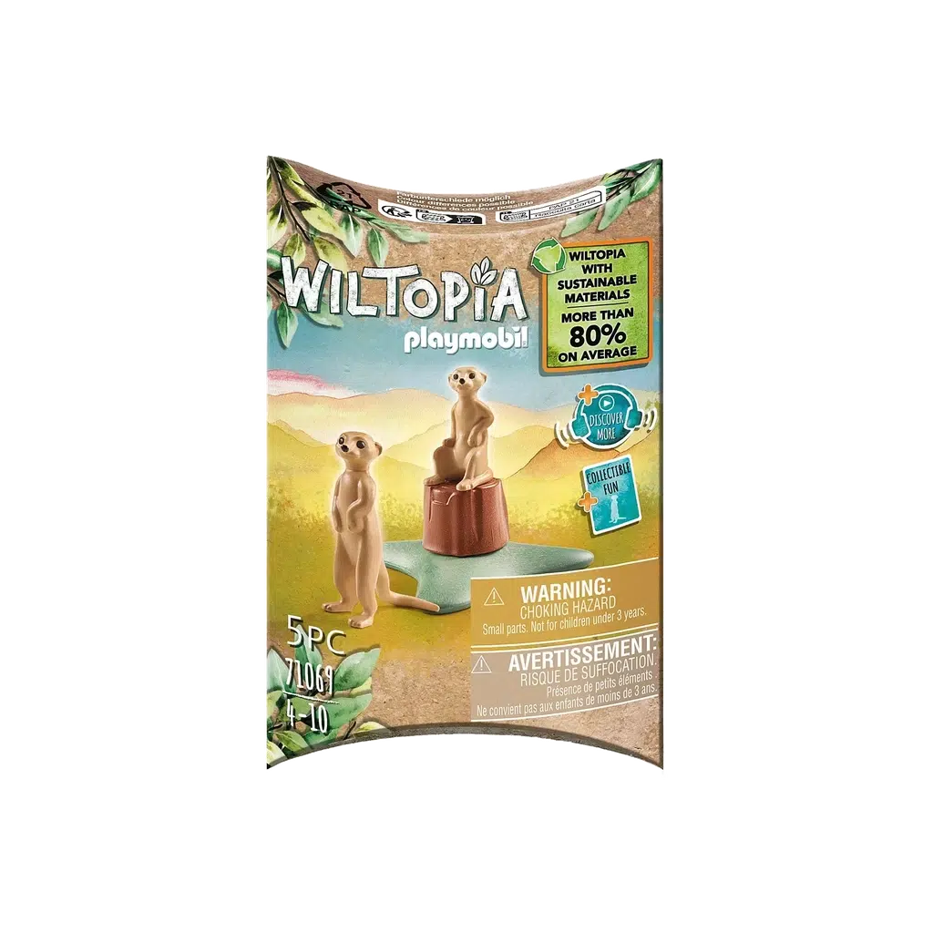 Wiltopia - Meerkats-Playmobil-The Red Balloon Toy Store