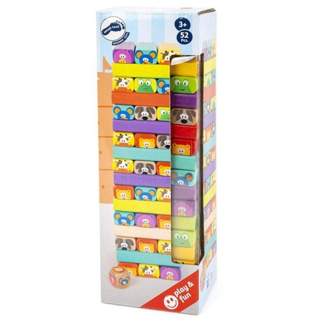 Wobbling Tower Animal Game-Small Foot-The Red Balloon Toy Store